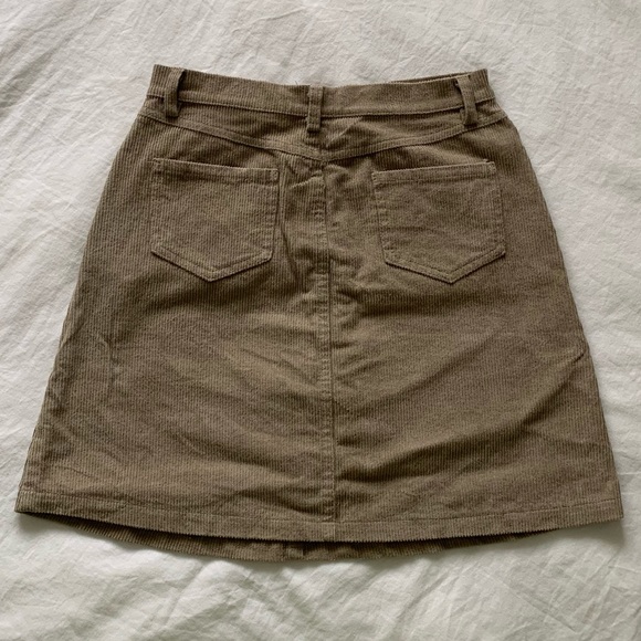 Brandy Melville Corduroy Skirt - Picture 2 of 3